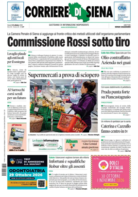 Cover of Corriere di Siena
