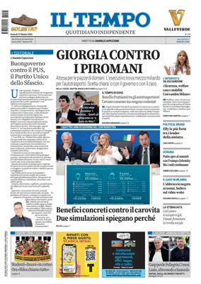 Cover of Il Tempo (Nazionale)