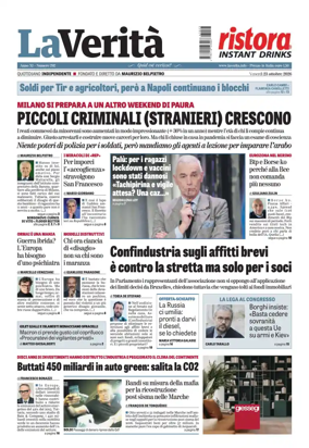 Cover of La Verita (Italia)
