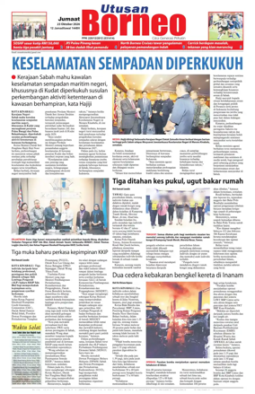 Cover of Utusan Borneo (Sabah)