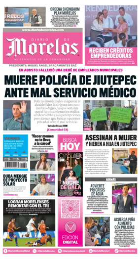 Cover of Diario de Morelos