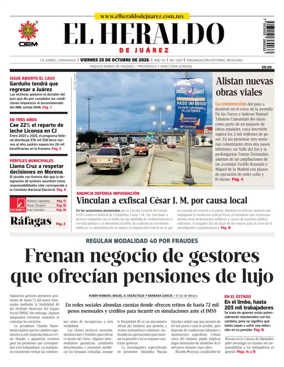 Cover of El Heraldo de Juarez