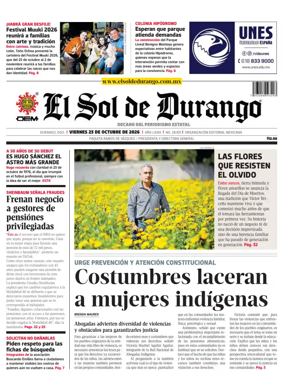 Cover of El Sol de Durango
