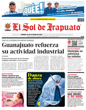 Cover of El Sol de Irapuato