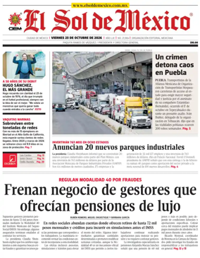 Cover of El Sol de Mexico