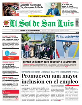 Cover of El Sol de San Luis Potosi