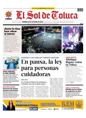 Cover of El Sol de Toluca