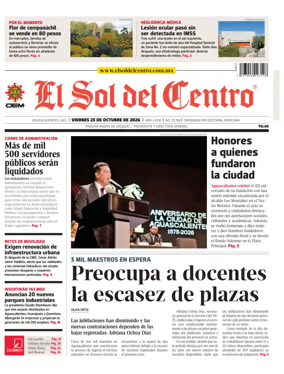 Cover of El Sol del Centro