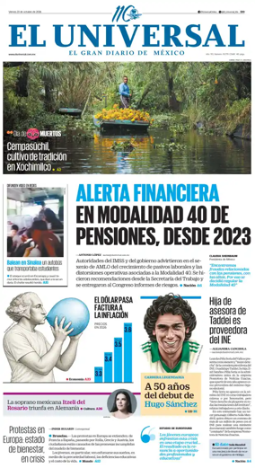 Cover of El Universal