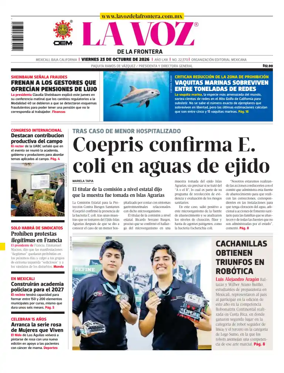 Cover of La Voz de la Frontera