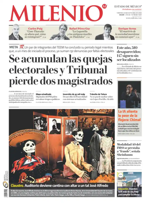 Cover of Milenio Edo de Mexico