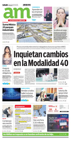 Cover of Periodico AM (Leon)