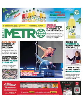 Cover of Publimetro Guadalajara