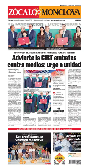 Cover of Zocalo Monclova