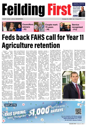 Cover of Feilding First