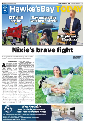 Cover of Hawke's Bay Today