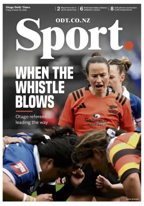 Cover of Otago Daily Times-Sports