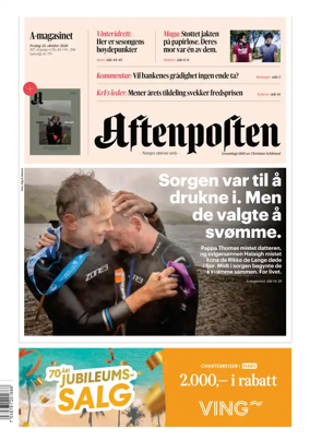 Cover of Aftenposten