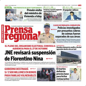 Cover of Prensa Regional