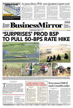 Cover of BusinessMirror