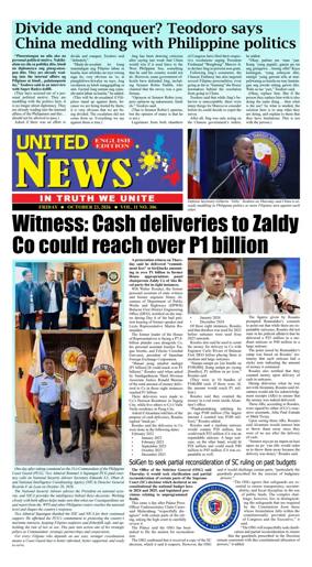 Cover of United News - English Edition