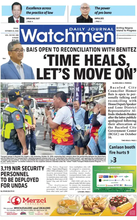 Cover of Watchmen Daily Journal
