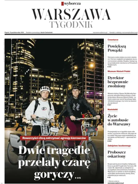 Cover of Gazeta Wyborcza Stoleczna