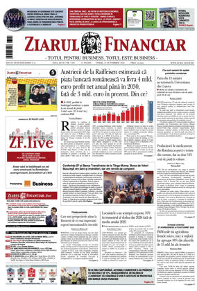 Cover of Ziarul Financiar