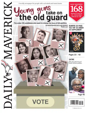 Cover of Daily Maverick