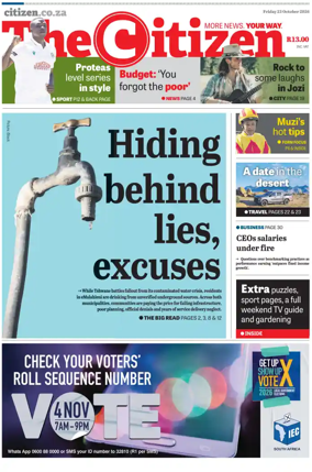 Cover of The Citizen (Gauteng)