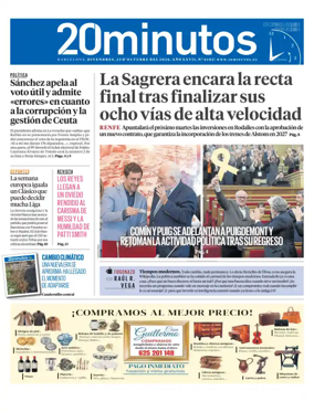 Cover of 20 Minutos Barcelona