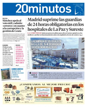 Cover of 20 Minutos Madrid