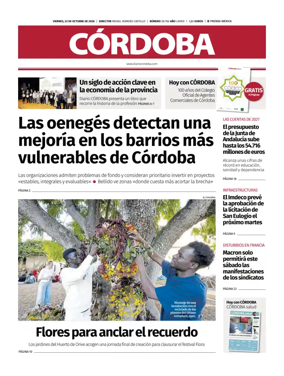 Cover of Diario Cordoba