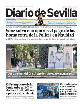 Cover of Diario de Sevilla
