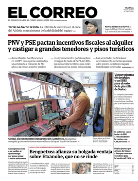 Cover of El Correo (Costa)