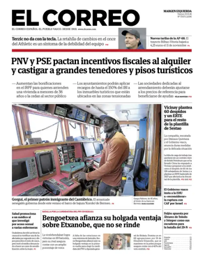 Cover of El Correo (Margen izquierda)