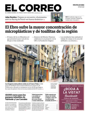 Cover of El Correo (Miranda de Ebro)