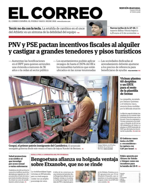 Cover of El Correo (Nervion-ibaizabal)