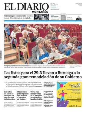 Cover of El Diario Montanes