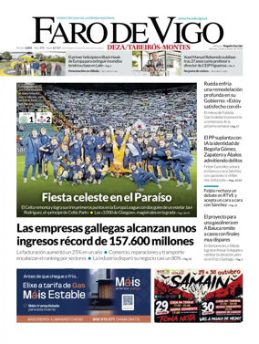 Cover of Faro de Vigo (Deza/Tabeiros-Montes)