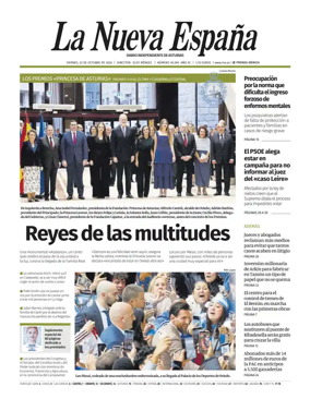 Cover of La Nueva Espana (Aviles)