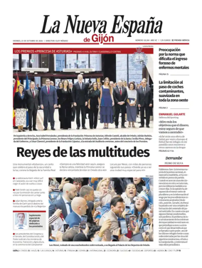 Cover of La Nueva Espana (Gijon)