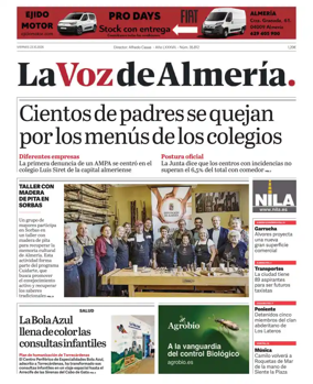 Cover of La Voz de Almeria