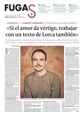 Cover of La Voz de Galicia (Monforte) - Fugas