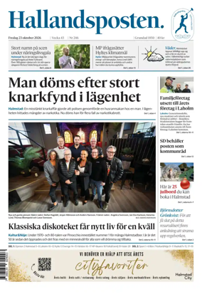 Cover of Hallandsposten