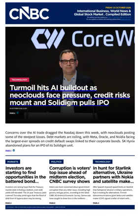 Cover of CNBC