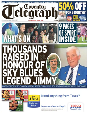 Cover of Coventry Telegraph