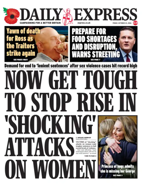 Cover of Daily Express