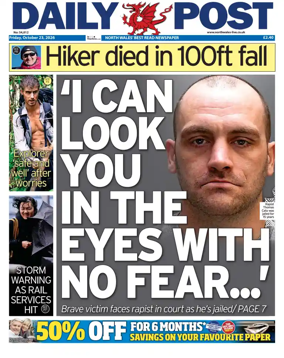 Cover of Daily Post (North Wales)