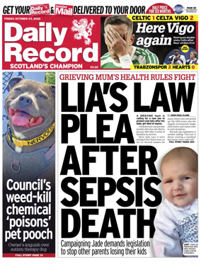 Cover of Daily Record